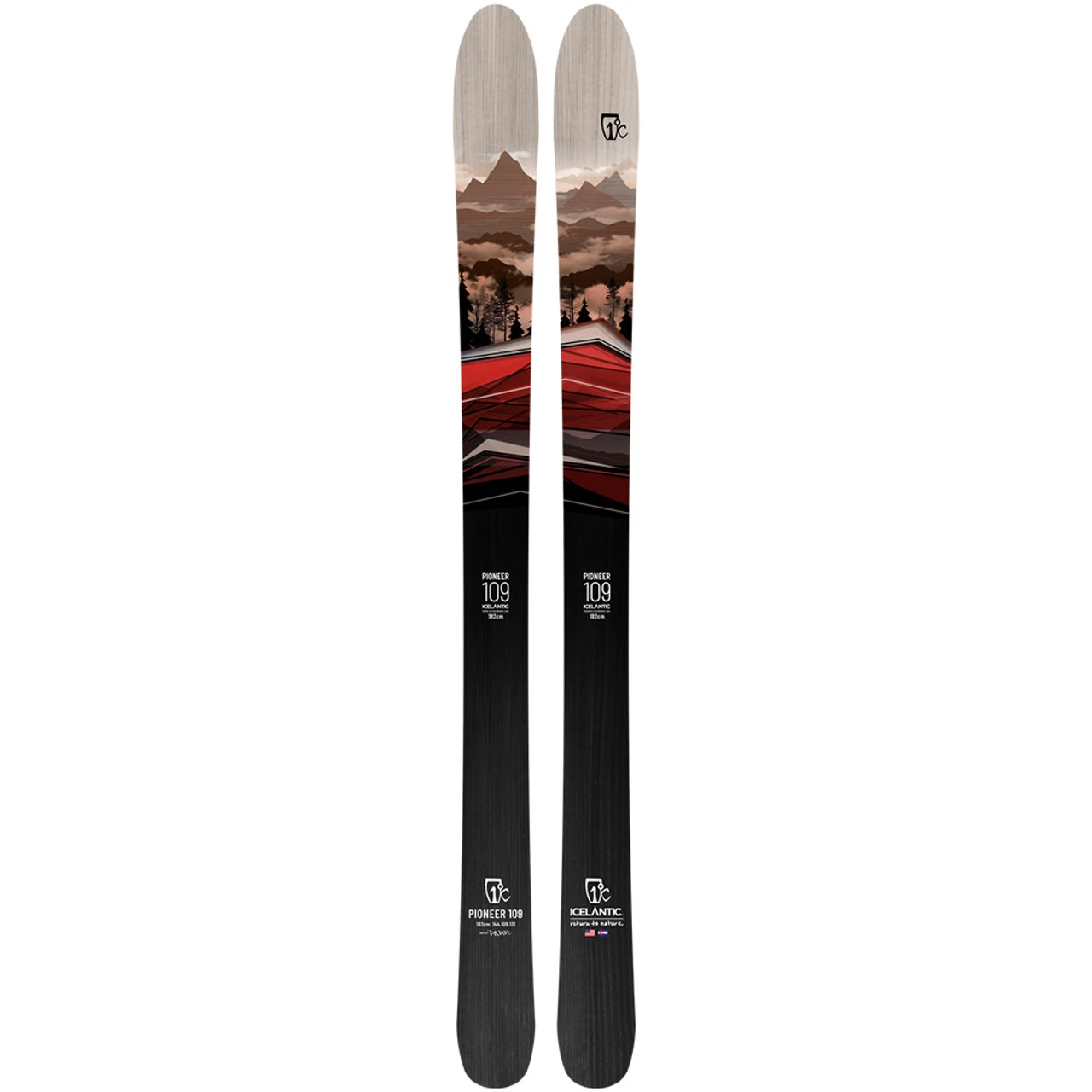 ICELANTIC Pioneer 109 Skis (HGSKI22031-par)