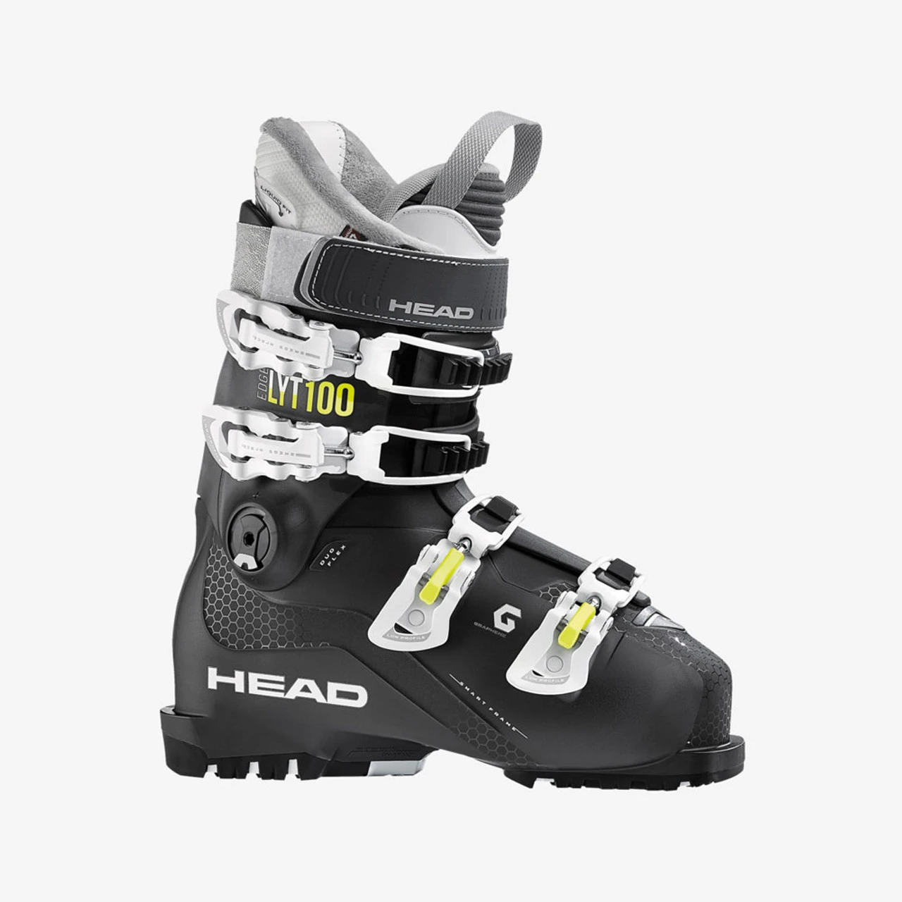 HEAD Women's Edge LYT 100 W GW Anthracite Ski Boots (602310)