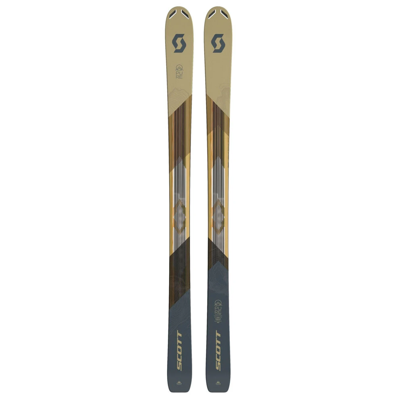 SCOTT Men's Pure Mission 98 Ti A Version Skis (291925-9992)