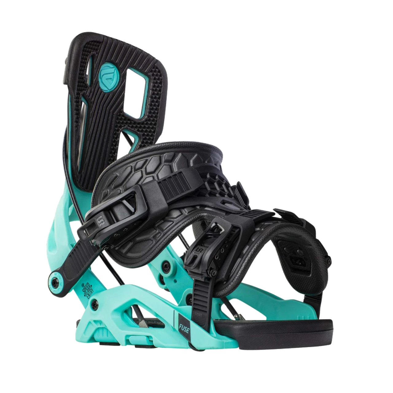 FLOW Men's Fuse Blackaqua Bindings (F.23.BNM.FUF.TQ)