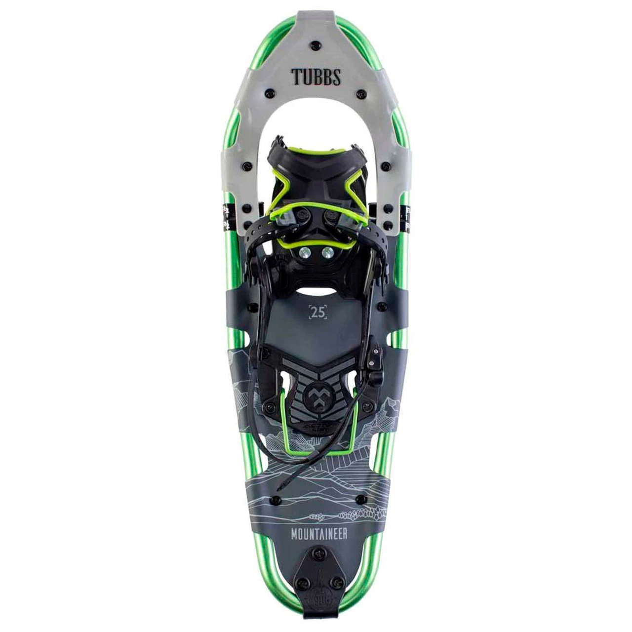 TUBBS Men's Mountaineer Green Snowshoe (X190100101)
