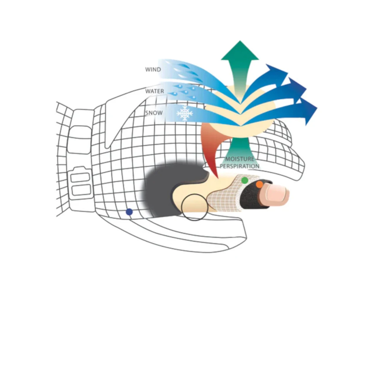 SWANY Women's X-Change Mitts - Image 2