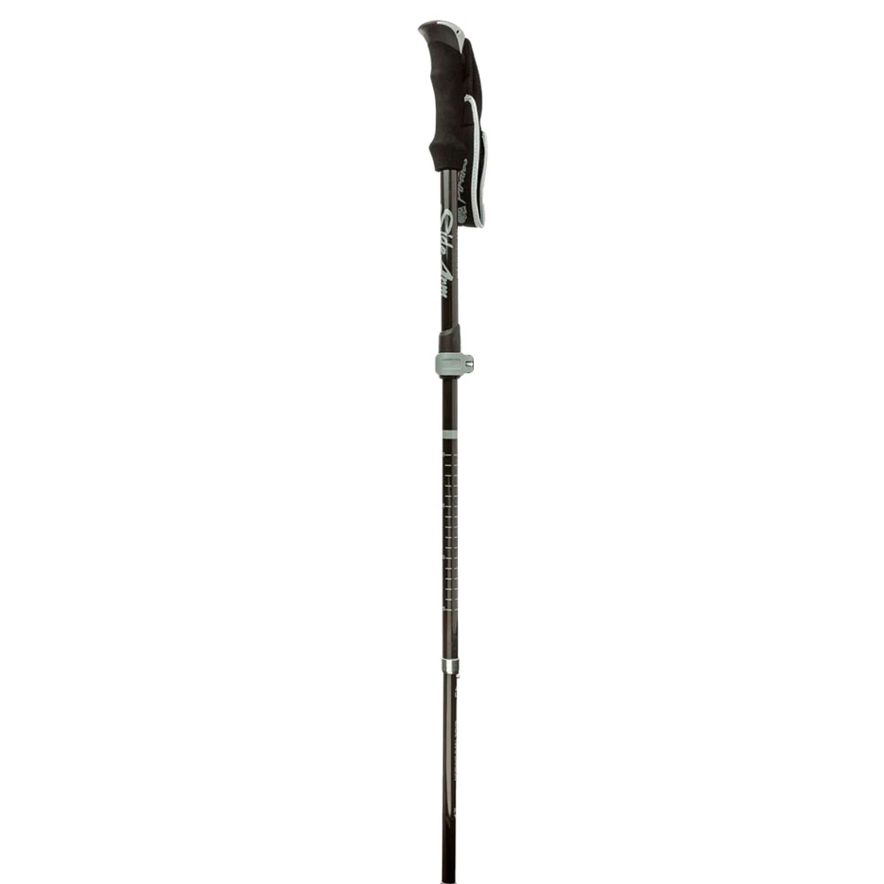 WHITEWOODS Side Arm 5-piece Telescopic Carbon Gray Ski Pole (SAC)