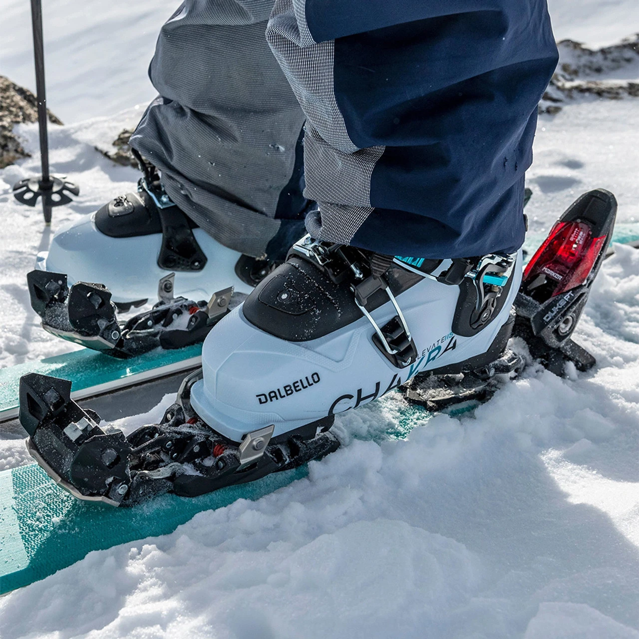 MARKER Duke PT 12 125mm Black/Red Ski Bindings - Image 3