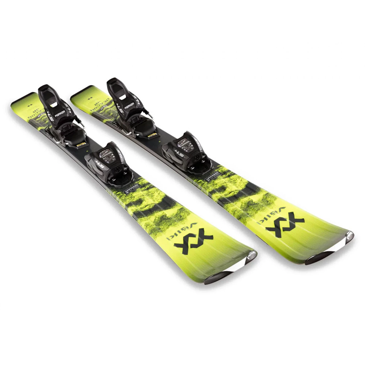 VOLKL Deacon Junior Yellow/Black Skis With 4.5 VMotion Jr Bindings (120469.912) - Image 2