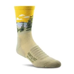 FARM TO FEET Mens Cascade Locks 3/4 Crew Socks