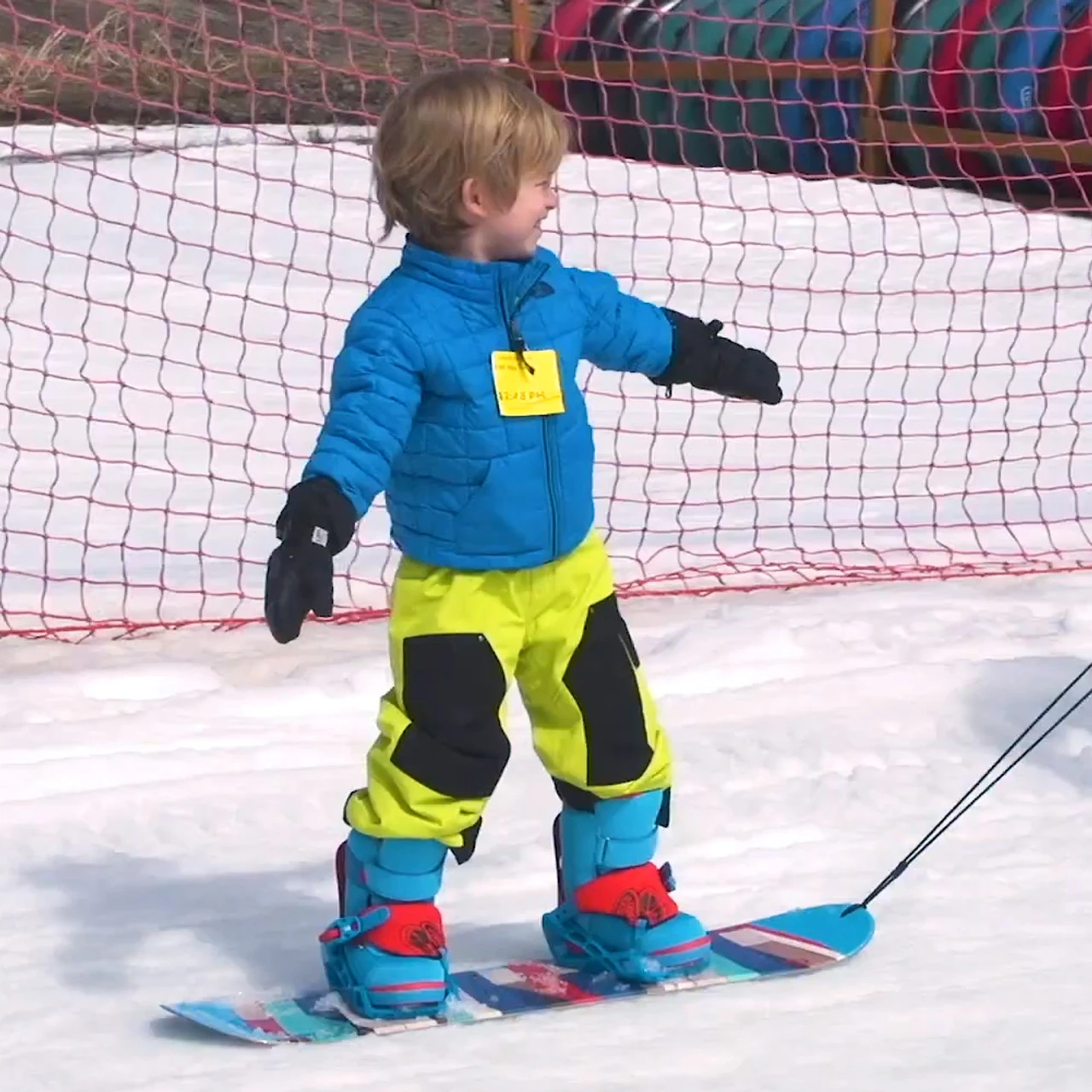 HEAD Junior Rowdy Multicolor Snowboard With P KID Bindings - Image 5