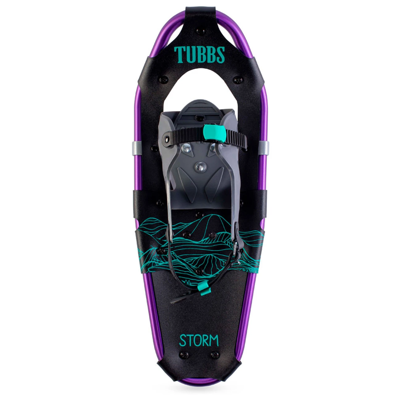 TUBBS Youth Storm Purple Snowshoe, Size: 19 (X1901008010)