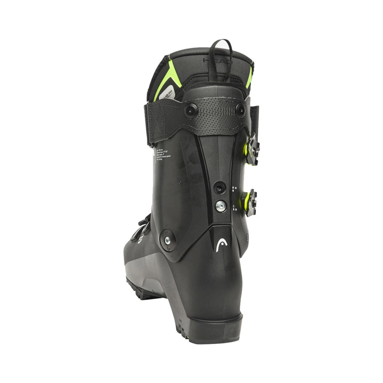 HEAD Unisex Formula 130 GW Black/Yellow Ski Boots (602108) - Image 4