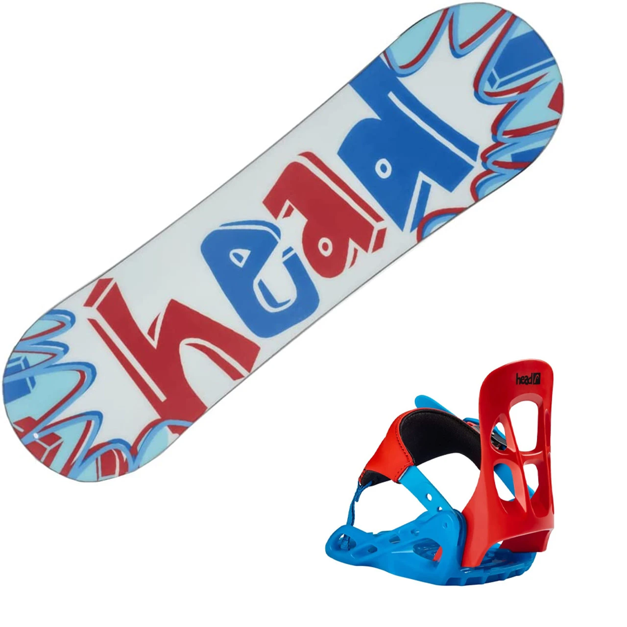 HEAD Junior Rowdy Multicolor Snowboard With P KID Bindings - Image 2