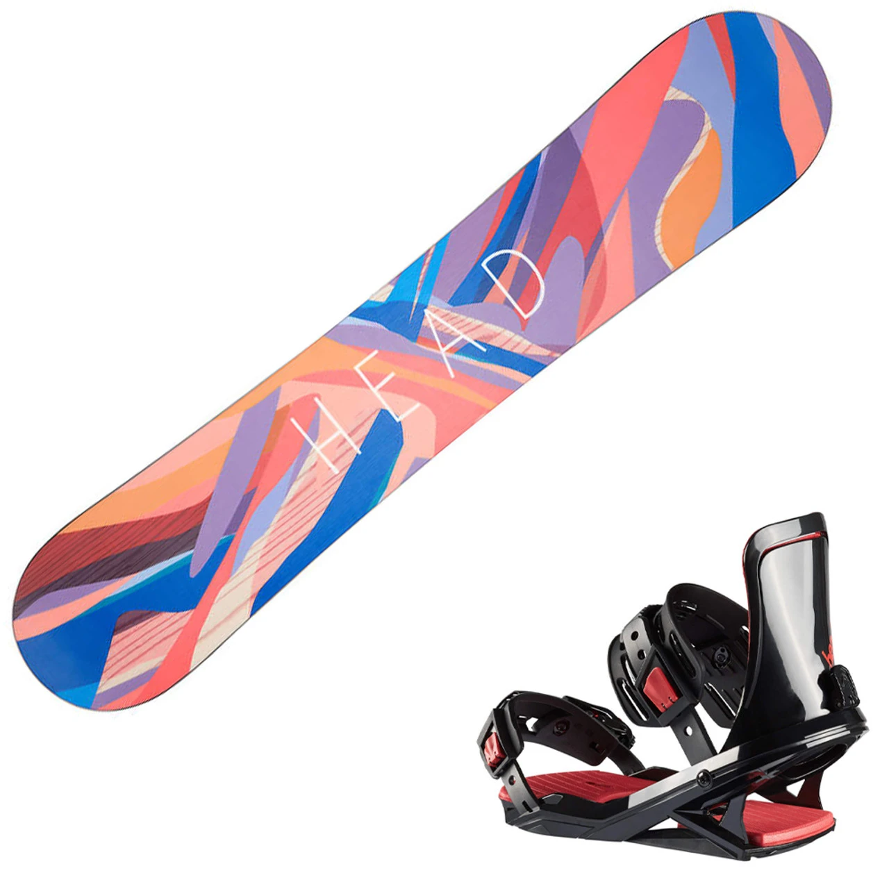 HEAD Women's Stella Black Snowboard With FX FAY I LYT Bindings - Image 2