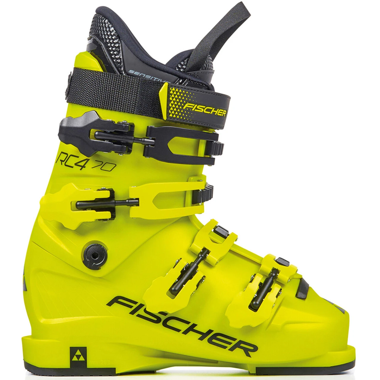 FISCHER RC4 70 Jr Yellow/Yellow Ski Boots (U19018)