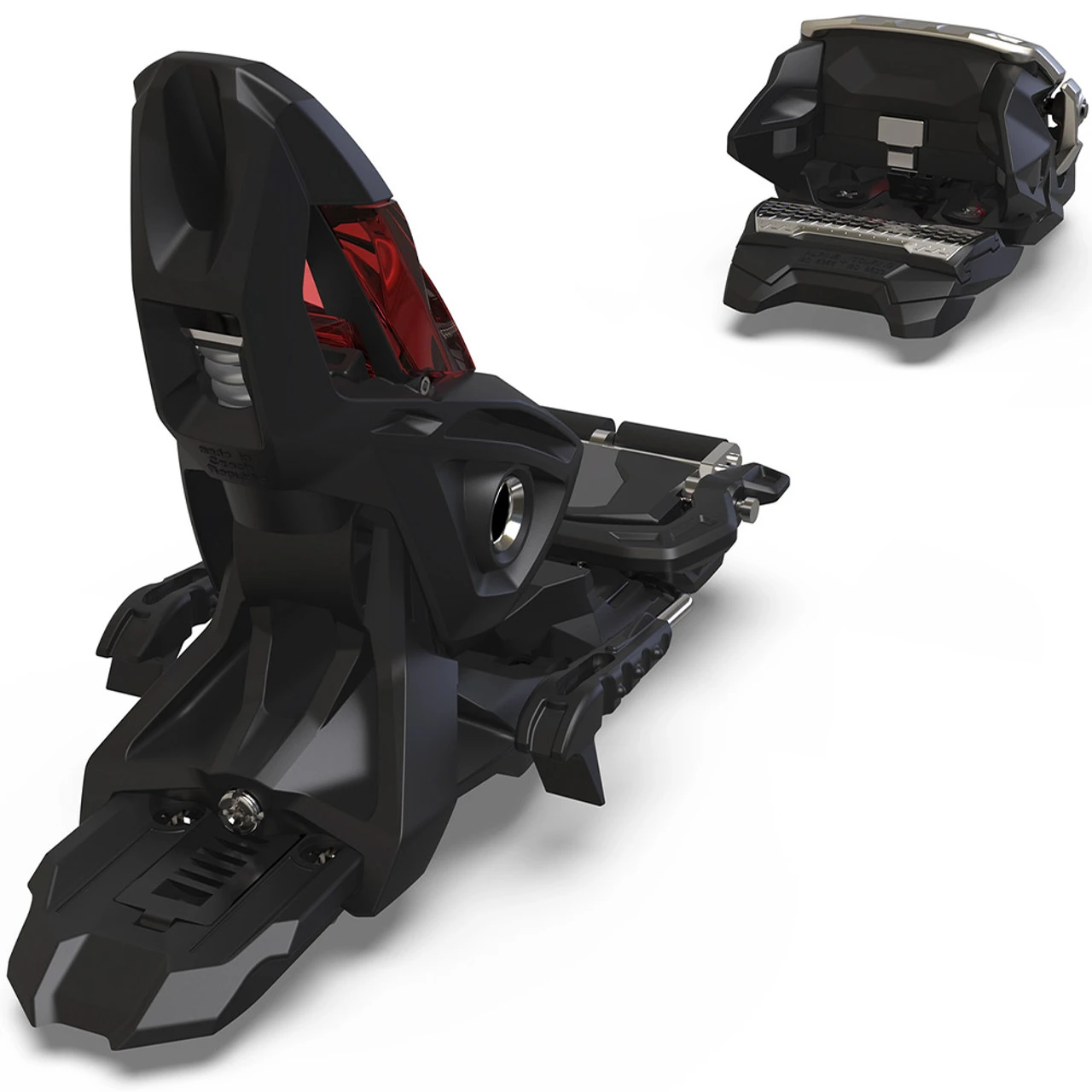 MARKER Duke PT 12 125mm Black/Red Ski Bindings - Image 2