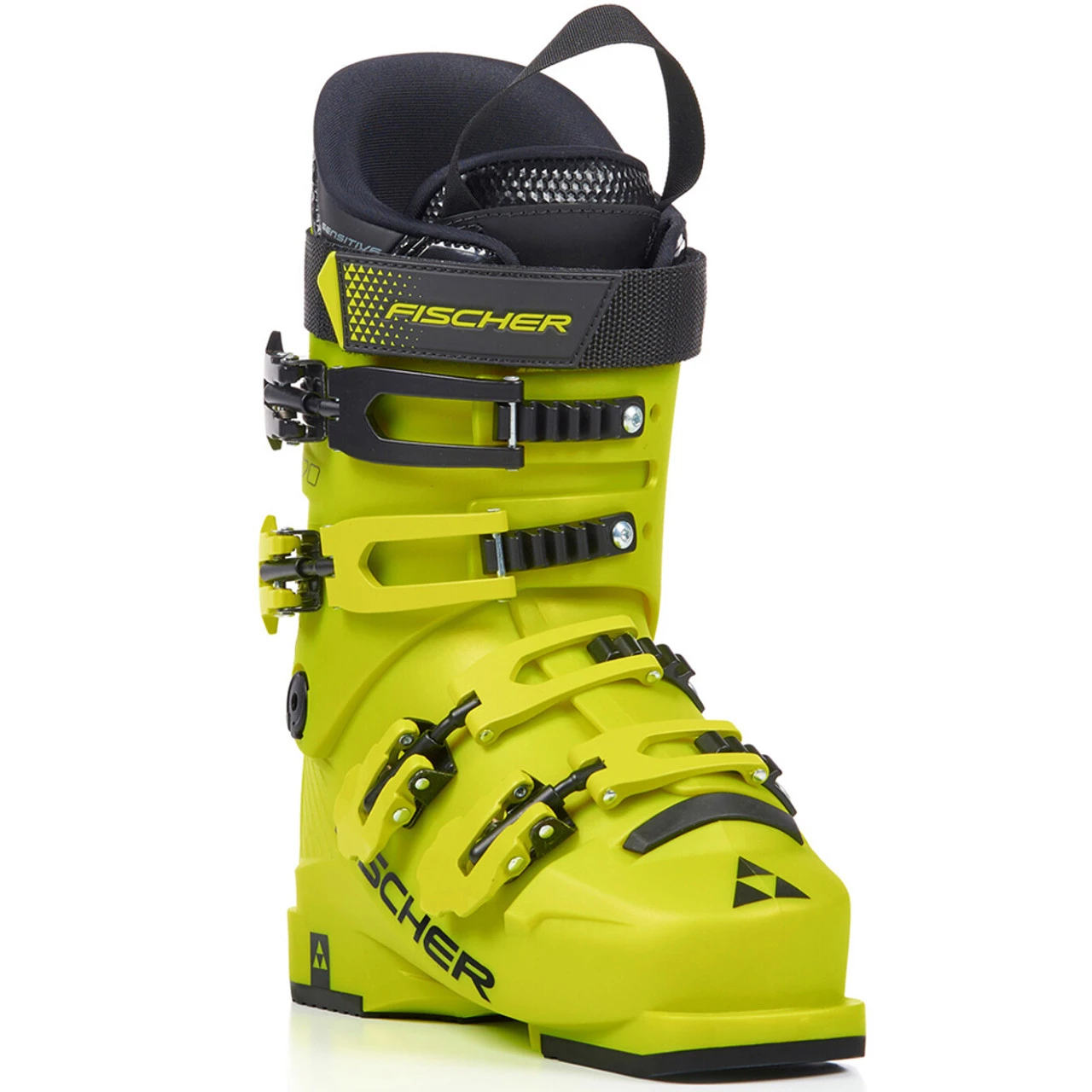 FISCHER RC4 70 Jr Yellow/Yellow Ski Boots (U19018) - Image 4