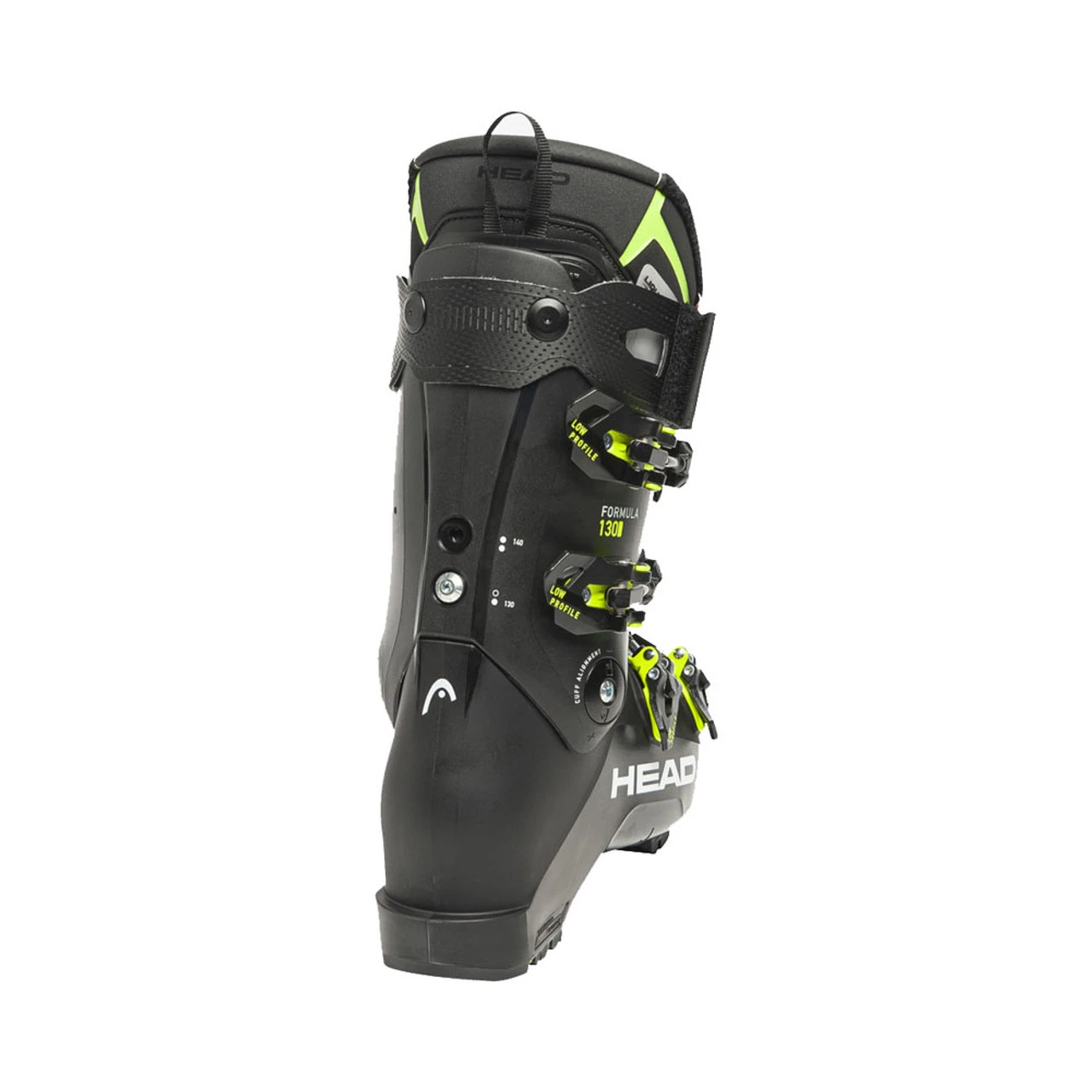 HEAD Unisex Formula 130 GW Black/Yellow Ski Boots (602108) - Image 3