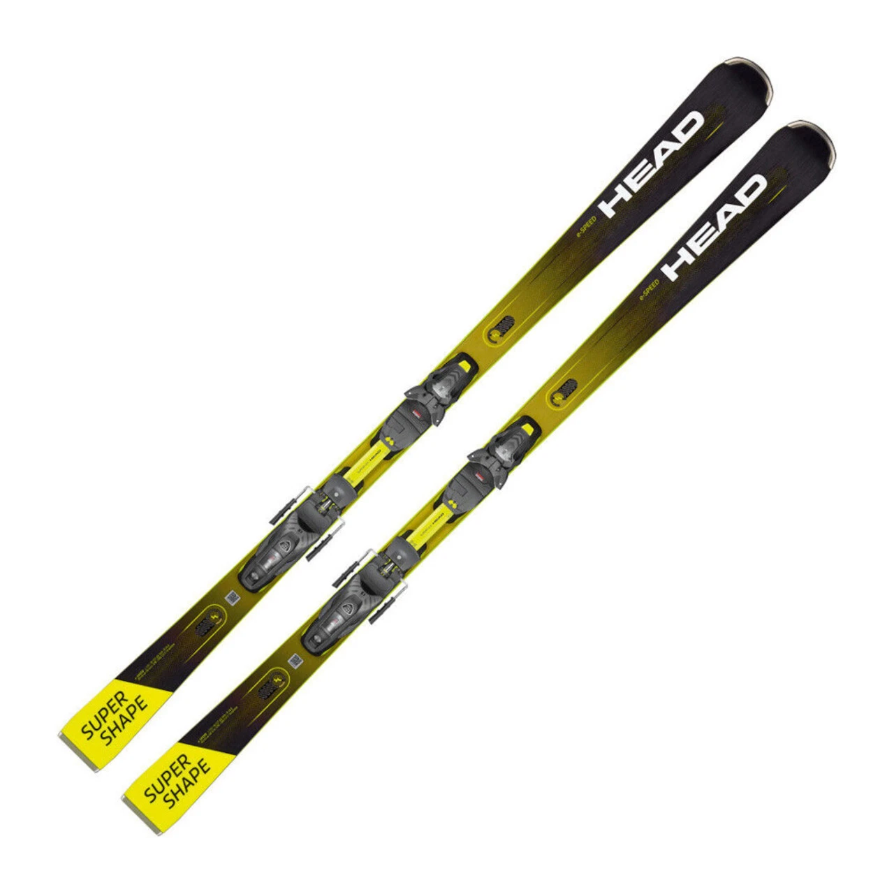 HEAD Unisex Supershape E-Speed Performance Ski With Protector PR 13 GW Binding - Image 5
