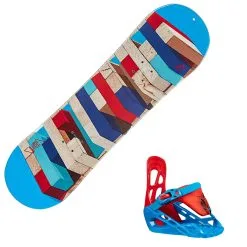 HEAD Junior Rowdy Multicolor Snowboard With P KID Bindings