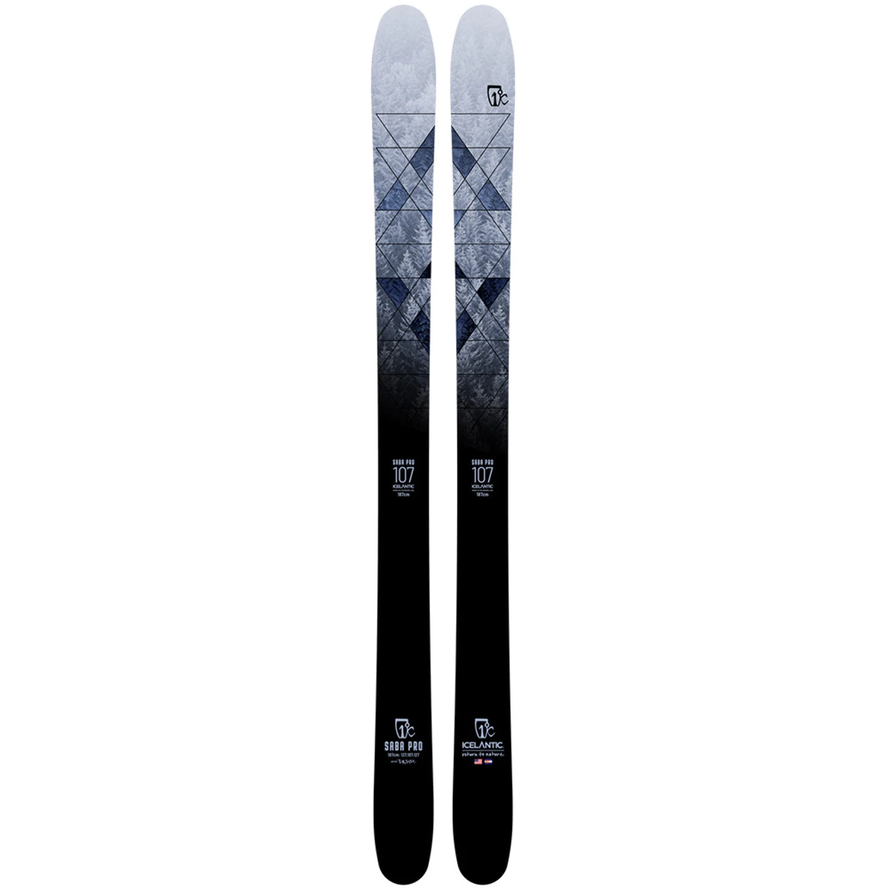 ICELANTIC Saba Pro 107 Skis (HGSKI22001-par)