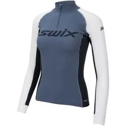 SWIX Women's RaceX Bodywear Halfzip LS Top