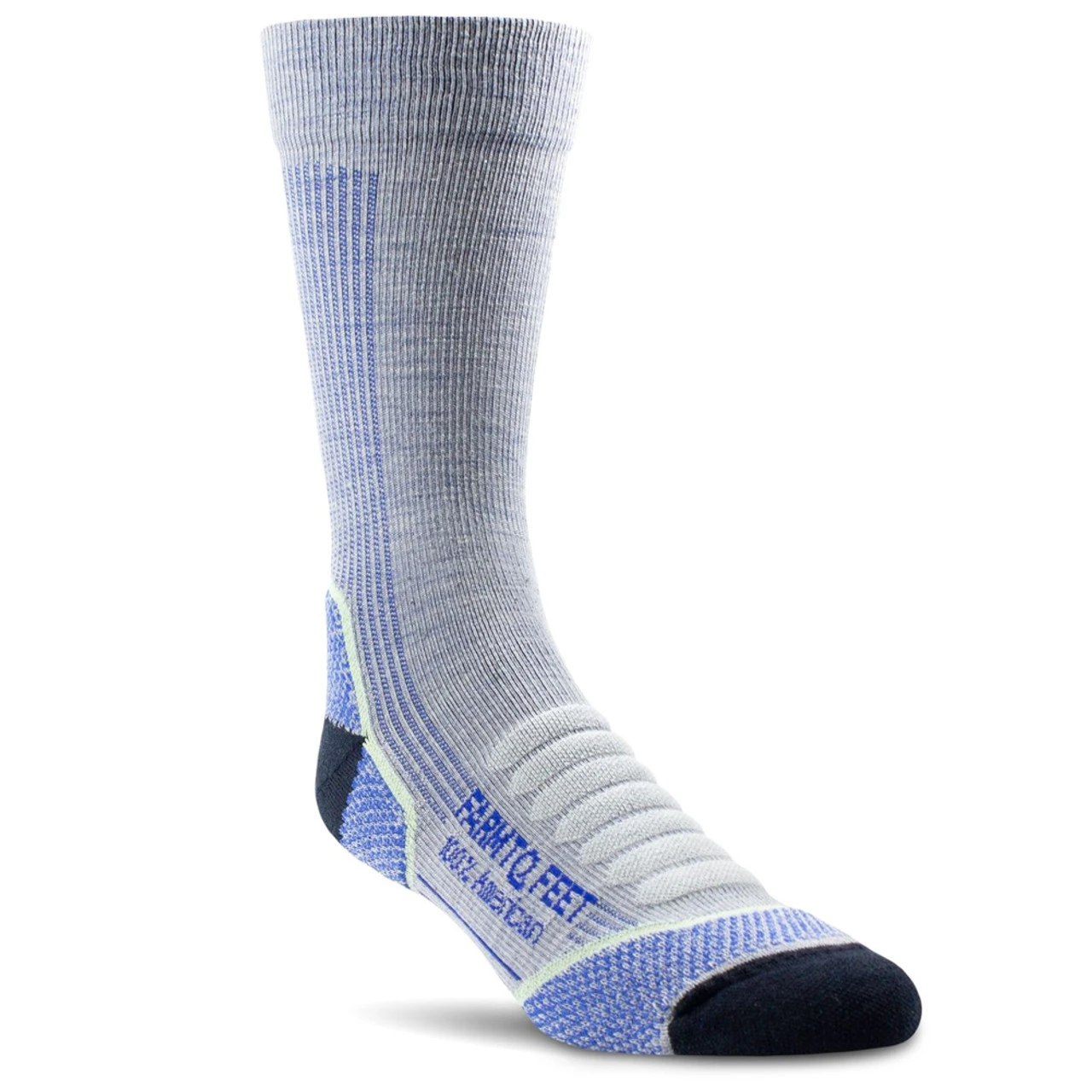 FARM TO FEET Mens Damascus Lightweight Technical Crew Socks - Image 3