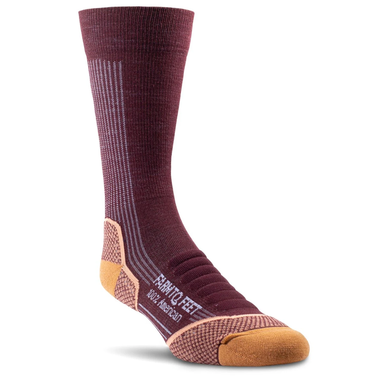 FARM TO FEET Mens Damascus Lightweight Technical Crew Socks - Image 2