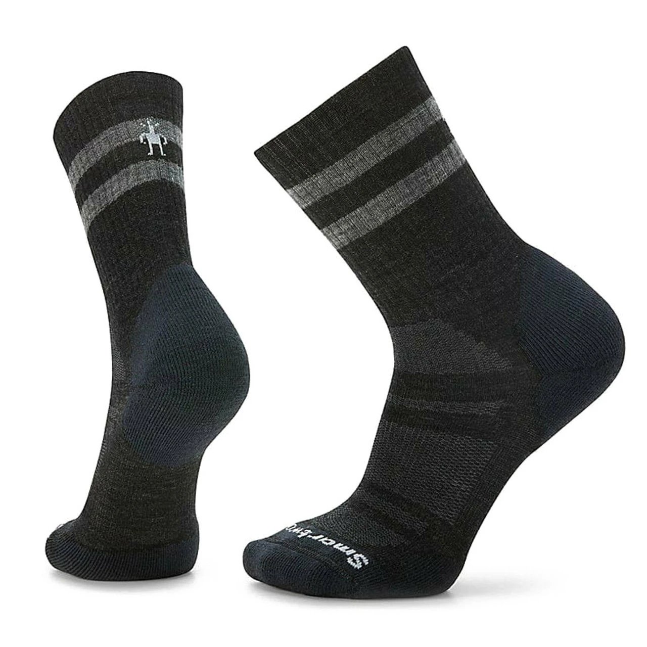 SMARTWOOL Men's Athletic Targeted Cushion Stripe Crew Socks - Image 2